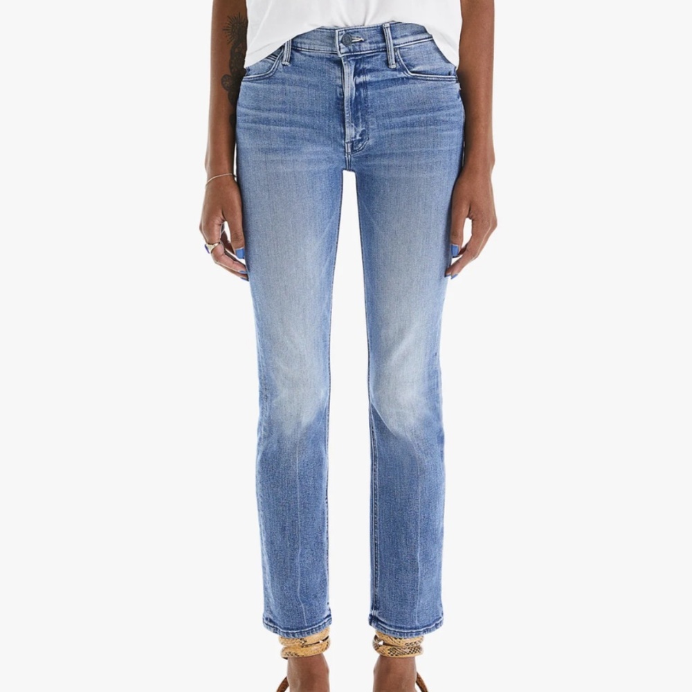 Mother Jeans: Mid Rize Dazzler Ankle